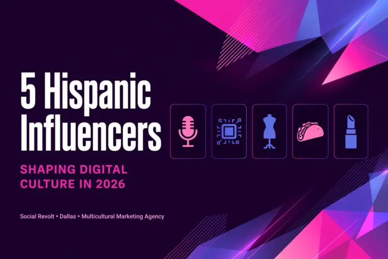 Meet the 5 Hispanic Influencers Shaping Digital Culture in 2026 by Social Revolt